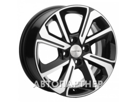 Khomen Wheels KHW1501 (Vesta) 6x15 4x100 ET50 60.1 Black-FP